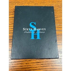 Steve Harvey Celebrity Edition Brown Leather Wallet NEW In Original Box